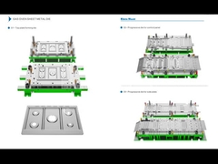 गैस ओवन शीट धातु डाई